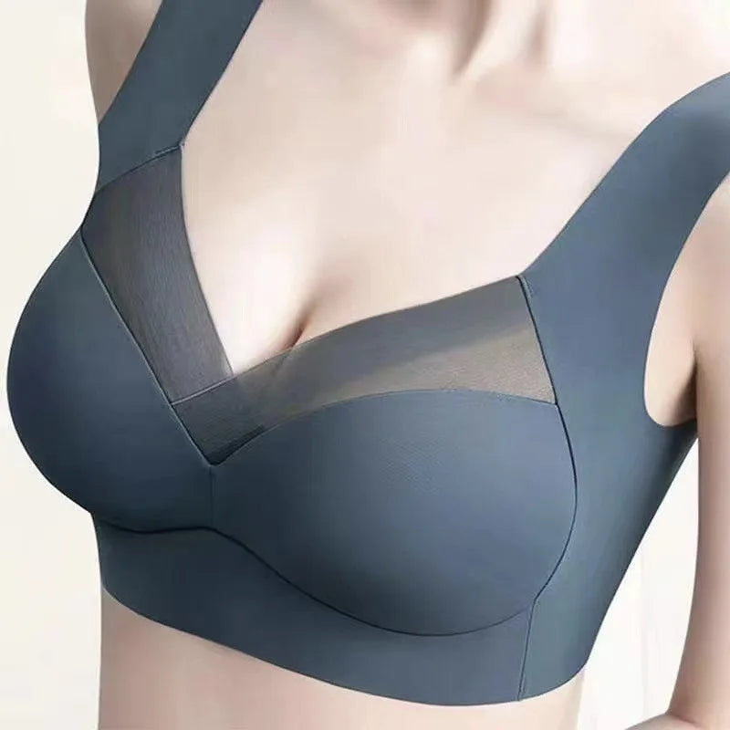 Top Seda Gelo com Tule