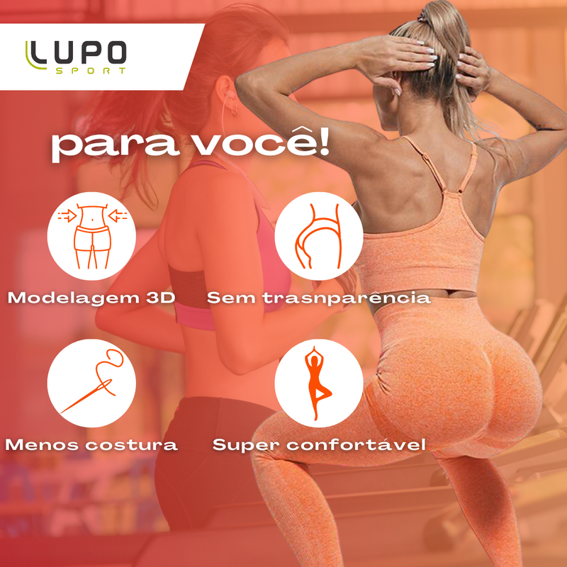 3 Leggings Lupo | Modelagem 3D e Não Marca [LIQUIDAÇÃO FRETE GRÁTIS]